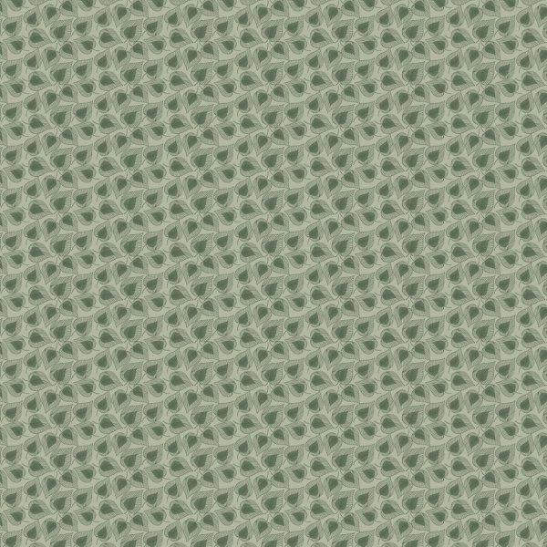Dekzeil PVC Kleine bladeren - Groen