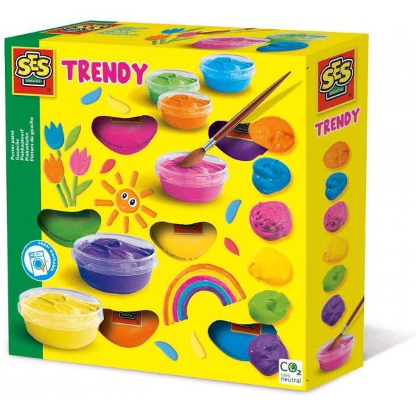 Gouacheverf voor kinderen - 6x45ml