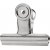 Metalen clip - zilver - 6 st