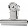 Metalen clip - zilver - 6 st