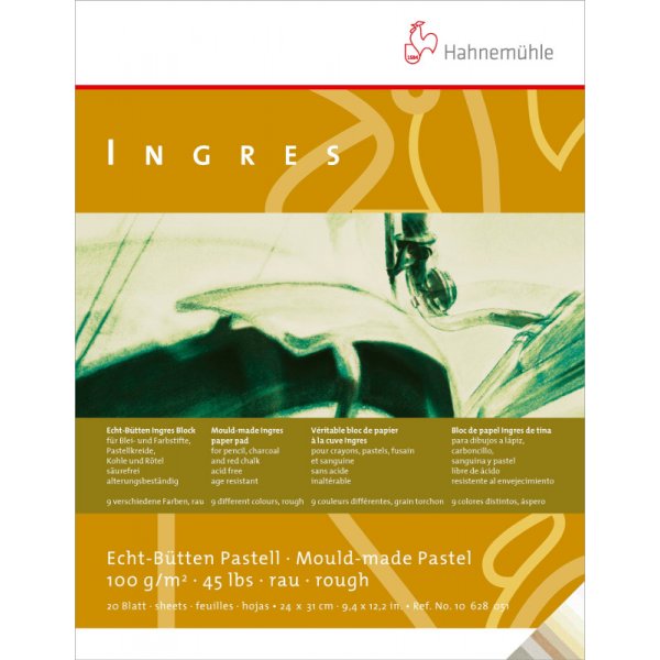 Pastelblok Hahnemhle Ingres 100g - Wit