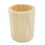 Pennenhouder in onbehandeld hout - 80x100 mm