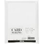Kaarten en enveloppen - wit - 11,5 x 16,5 cm - 6 sets