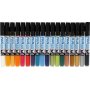 Plus Color Marker - gemengde kleuren - 18 st