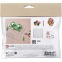 Mini DIY Kit Tube kralen, gemengde kleuren, Monster