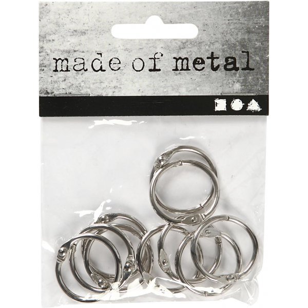 Boekenring - 19 mm - 10 st