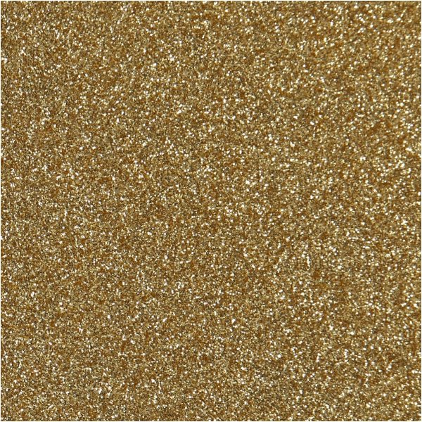 Strijkstof - goud - glitter - A5 Strijkstof - goud - glitter - A5