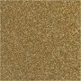 Strijkstof - goud - glitter - A5