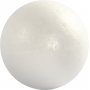 Piepschuim bollen - wit - 12 cm - 5 st