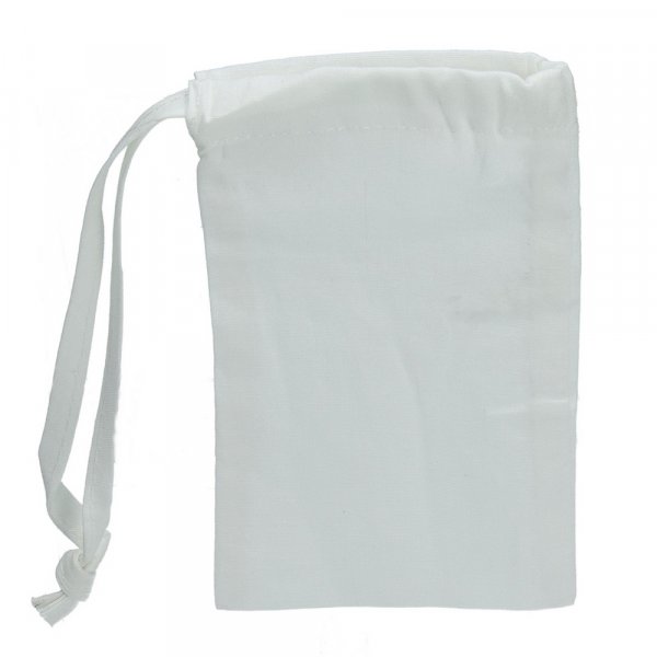 Katoenen artikelen 15 x 10 cm - witte tas