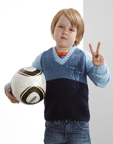 Breipatroon - Gebreid vest en trui met vlechten Breipatroon - Gebreid vest en trui met vlechten