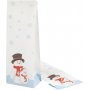 Snoepzakje met kerstmotief - 60 g - 100 st