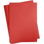 Gekleurd Karton - rood - A2 - 180 gr - 100 vellen