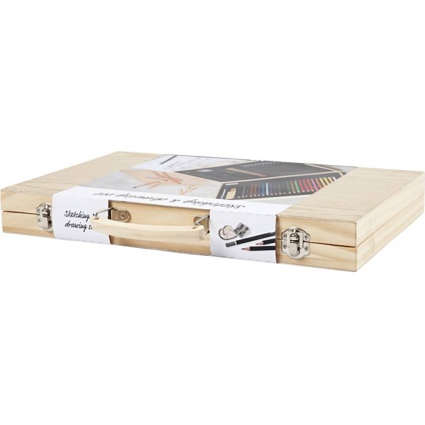 Schets en tekening - gemengde kleuren Schets en tekening - gemengde kleuren