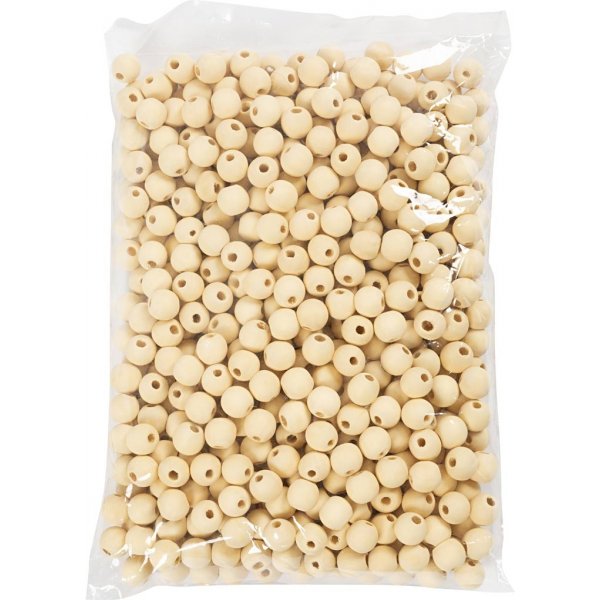 Houten kralen - 15 mm - 500 st Houten kralen - 15 mm - 500 st