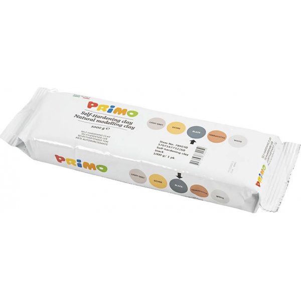 Zelfhardende klei - zwart - 1000 gr