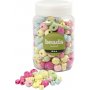 Houten kralen - felle kleuren - 400 ml