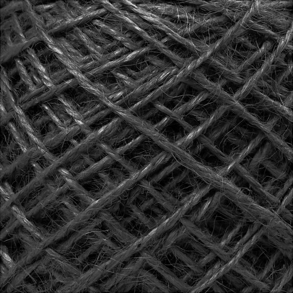 Natuurlijke hennep - zwart - 150 m Natuurlijke hennep - zwart - 150 m