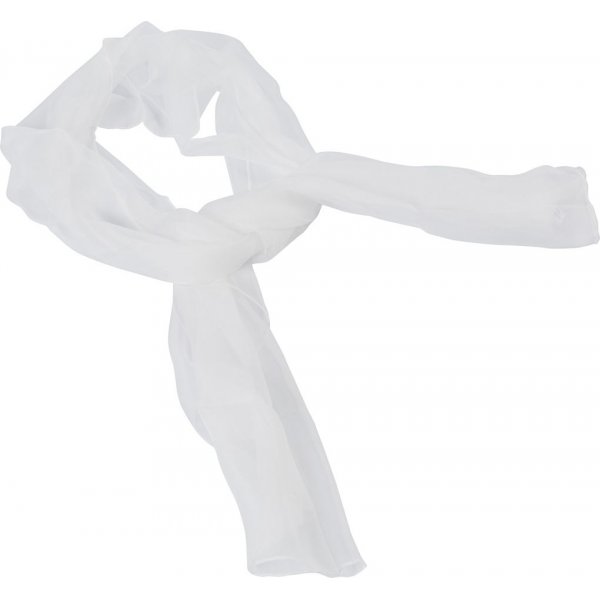 Zijden chiffon sjaal - 45 x 180 cm