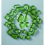 MosaixSoft - glasmozaek 8 - 25 mm - groen 200 g ~ 140 st.