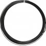 Aluminiumdraad - 1 mm - zwart - 16 m
