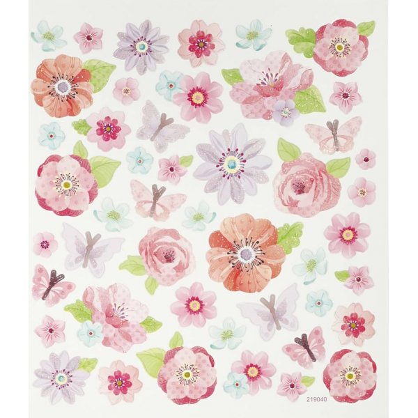 Stickers - bloemen