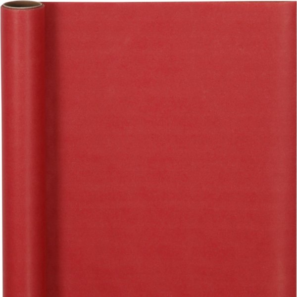 Cadeaupapier - rood - 5 meter