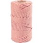 Macramegaren - roze - 4 mm - 55 m