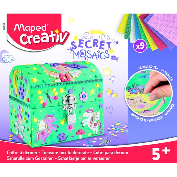 Mozaekset - Maped - Geheime Mozaeken Sieradendoos (5+ jaar)