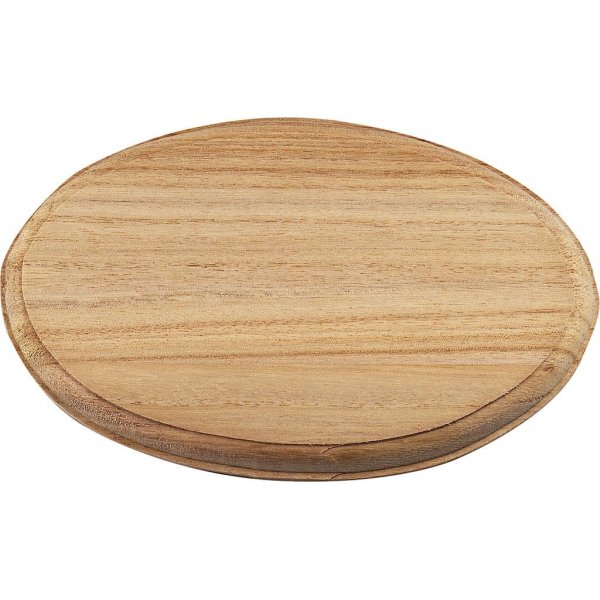 Deurbord - houten plank met gefreesde rand