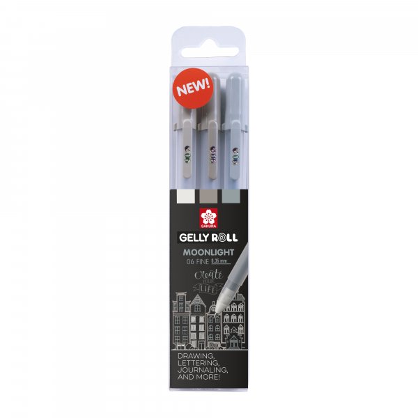 Gelpennen Sakura Gelly Roll Set 3 pennen - Urban