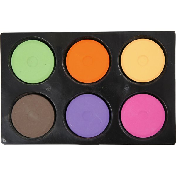 Waterverf - Ø44 cm - complementaire kleuren Waterverf - Ø44 cm - complementaire kleuren