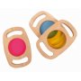 Kleurpaneel 3 stuks - Blauw/roze/geel