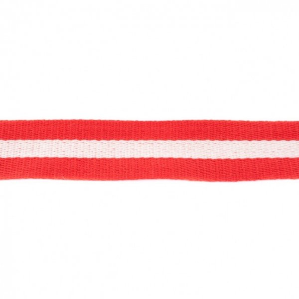 Zadelsingel/tassenriem - Gestreept, breed - 40 mm