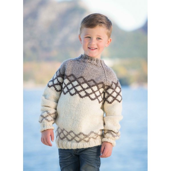 Breipatroon - Trui met raglan