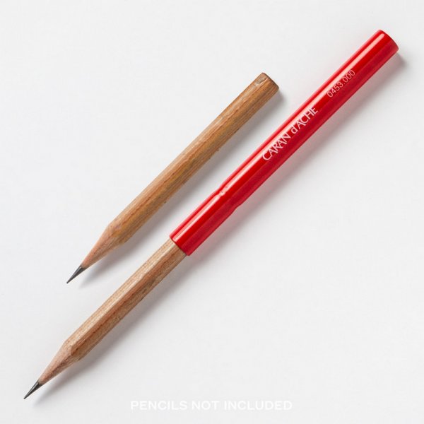 Penhouder Caran d'Ache Gummen - Rood