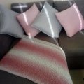 Klant imago Vikinggaren Plaidgaren 350g - Roze/Wit (765)