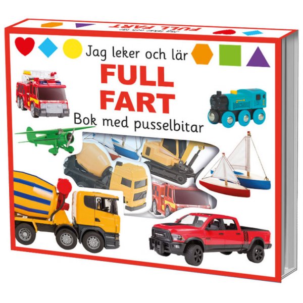 Ik speel en leer: full speed - boek met puzzelstukjes