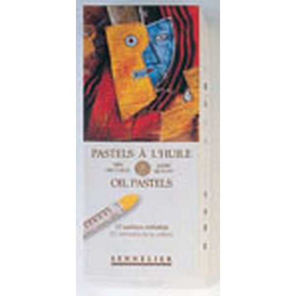 Oliepastel Sennelier 5ml Introset - 12 kleuren