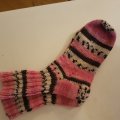 Klant imago Vikinggaren Raggen 150g - Antraciet/roze/naturel (763)