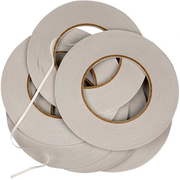 Dubbelzijdige tape - 6 mm - 6 x 50 m Dubbelzijdige tape - 6 mm - 6 x 50 m