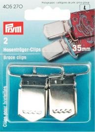 Ophangclip 35 mm gehard staal zilverkleur. 2 stuks Ophangclip 35 mm gehard staal zilverkleur. 2 stuks