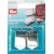 Ophangclip 35 mm gehard staal zilverkleur. 2 stuks
