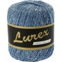 Lurexgaren - lichtblauw - 25 gr