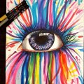 Klant imago Posca Marker PC-1MR 0,7 mm Ultrafijn - Wit