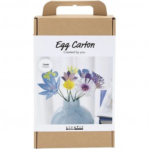 DIY-pakket - Eierdoosbloemen