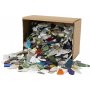 Glasmozaek - gemengde kleuren - Inhoud kan variren - 8-20 mm - 2 kg