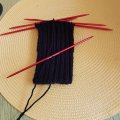 Klant imago Breinaalden zonder knop "Rood" - 20 cm/3,5 mm