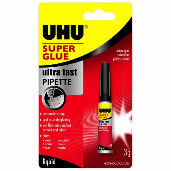 Superlijm met Pip UHU - 3g