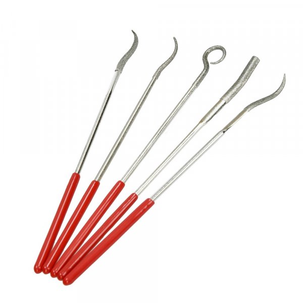 Diamantvijlenset 14 cm - 5-delig